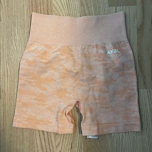 Aybl camo seamless shorts